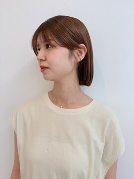 エルガ バイ コバルト(LGA by cobalt) ストレートパッツンボブ