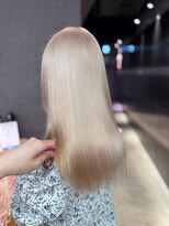 ペレ 栄店(PELE) ホワイトグレージュ/デジタルパーマ/チェリーブラウン/栄