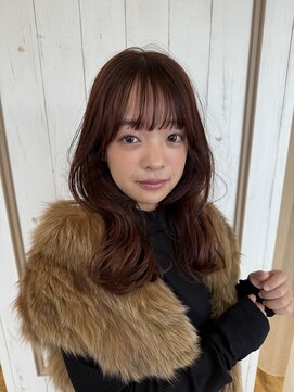 エース 糸島店(ase.) 重めレイヤー