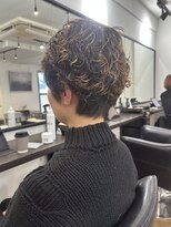ファイブシーン アオヤマ(5SCENE AOYAMA) ショートパーマショートカット前髪あり前髪なし20代30代40代