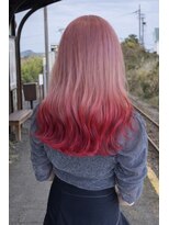 リアンドコー(Re&co)&nbsp;mai/ピンクグラデーション/Wカラー/ピンクカラー