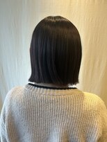 ココカラヘアー ニコ(cococara hair nico)&nbsp;縮毛矯正/髪質改善シロップ/タッセルボブ