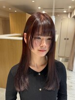 ケシキ 表参道 原宿(kesiki.) ミディアムレイヤー/顔周りレイヤー/透明感カラー