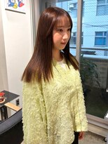 ノル 栄矢場町(nol)&nbsp;艶ストレート×オリーブベージュ