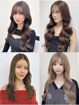 ナビ(NAVi)の写真/韓国ヘア×ハイトーンカラーが人気◎