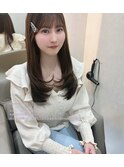 ぱっつん前髪