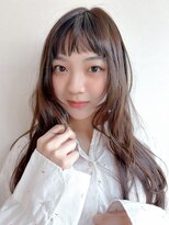 マッシュ チャヤマチ(MASHU chayamachi) 柔らか透明感/ブリーチなし/アッシュブラウン/大阪梅田