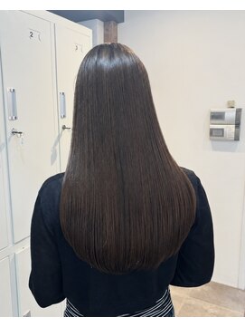 イチパーセント 横浜(1%) ダークパープル/ナチュラルショート/夏のヘアアレンジ/横浜