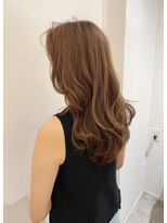 エメ 北花田(Aime)&nbsp;髪質改善カラー×透明感オリーブベージュレイヤーロング