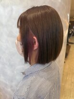 ヘアーズエナジー 彩都店(HAIRS energy) インナーピンクカラー
