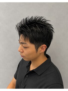 レジットブライト カナザワ(LEGIT BRIGHT KANAZAWA) アップバングショート/MEN‘S/金沢