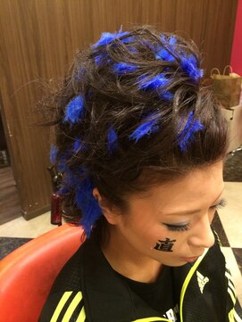 アスイン(asuin) ベリーショートライブ☆気合い無理やり派手セット☆BELLWOODHAIR