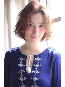 ナイン 麻布十番(NINE) NINEazabu 無造作かき上げボブ☆☆
