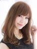 ノンシリコン色持ちUPカラ-+カット+2ステップトリートメント(プル-ム付)￥7700