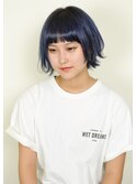 ブルーシルバーボブ