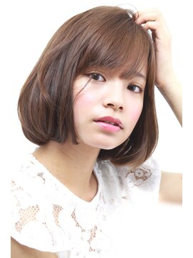 ビューティーアンドケアカロン(Beauty and Care CALON) 【銀座】モードネイビーで赤みを抑えたブラウンカラー