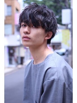 エイチ(H eitf) 【H原宿/小島遥香】無造作マッシュ/ランダムスパイラルパーマ