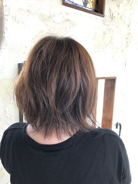 ヘアーデザイン アヴニール(hair design AVENIR) 手ぐしでくしゃっとゆるヘアー