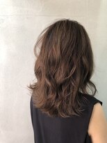 モノ(mono)&nbsp;【mono  柏】セミロング×ピンクグレージュ