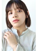 艶のある、上品カジュアルなボブ
