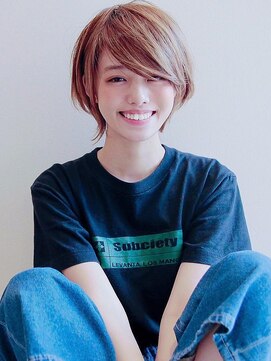 アグ ヘアー ノース むつ緑ヶ丘店(Agu hair north) 《Agu hair》色っぽカジュアルショート