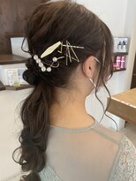 ロックワークオレンジ 西中島店(ROCK WORK ORANGE)&nbsp;お呼ばれヘアアレンジ