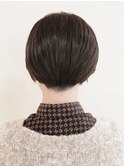 【morio鶴瀬】20代30代40代刈り上げ女子耳掛け丸みショート