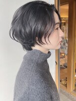 モリオフロムロンドン 原宿本店(morio from London) 【morio 原宿】ハンサムショート 黒髪ショート くせ毛風パーマ