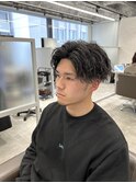 大人センターパート×ツイストスパイラル