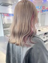 ゲーム 吉祥寺店(GAME)&nbsp;ミルクティーベージュ/ダブルカラー/ケアブリーチ/髪質改善/原宿