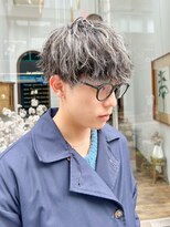 キアラ(Kchiara)&nbsp;ツイストスパイラルパーマ-ハイライトカラー福岡天神佐野勇士