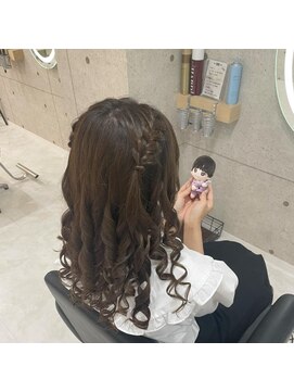 ヘア サロン クラン 東心斎橋店(hair salon clan) ハーフツイン