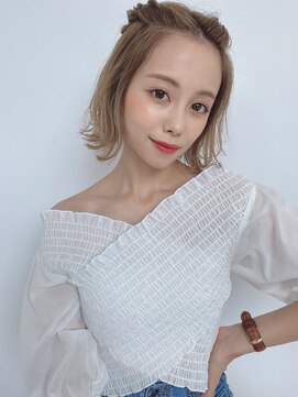 ルービック 梅田茶屋町(Rubik) ボブアレンジ/韓国風