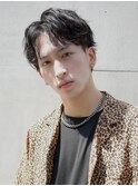 【安掛style】ラフスパイラルおしゃれショートアップバング