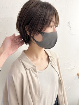 ラミエ バイ メルト 吉祥寺(lamie by melt) *滝田*ナチュラルショートカットボブレイヤー20代30代40代人気