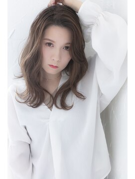 アジールヘア 所沢プロペ通り店(agir hair) ミルクティーブロンズ外国人風イルミナカラー