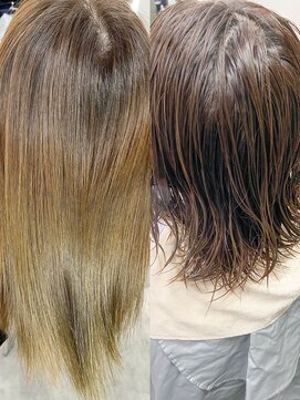 ジェム(GEM) ＊*Gem Garden*＊なりたい質感が叶う☆ツヤサラ縮毛矯正170