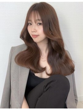 エル セルカ 高田馬場(el CERCA) 韓国風ワンホンヘア★2wayバング×韓国前髪