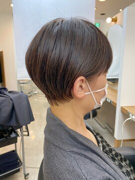 ヘアサロン ハクギンザ(hair salon haku GINZA) 【haku/山下】耳掛けショート【銀座/銀座5丁目】