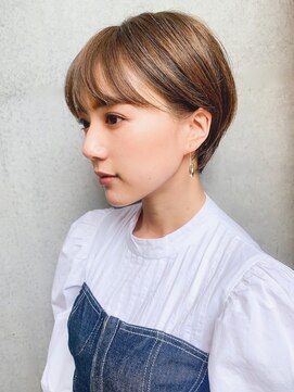 カナン 銀座(CANAAN) CANAAN ことりベージュショートボブスタイル☆