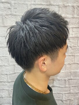 グレイスフルバーバー 赤坂見附店 ビジネスアップバングショート【赤坂/理容室/メンズカット】