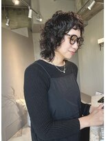 ニジュウサンド(23°)&nbsp;黒髪パーマ