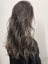 アオアクア バイ グルグル 小岩店(ao akua by GULGUL)&nbsp;前髪 ロンググレージュグラデーション 小岩