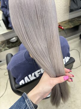 ペレ 栄店(PELE) 切りっぱなしボブ/エアリーロング/美髪/ピンクブラウン/栄