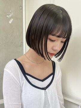 メゾンアクア 表参道(Maison ACQUA) ◎ミニボブ縮毛矯正ショートボブストレートパーマ