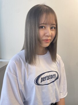 ココルアナ(coco luana) グレージュカラー/韓国/髪質改善/ケアブリーチ