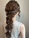 チルムーン(CHILLMOON)の写真/顔周りにもこだわるお洒落で崩れにくいトレンドヘアセット♪専門店だからこその早さと綺麗さを体験下さい◇