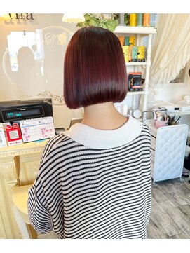 ティアナ(Tiana) ボブ&高発色ピンクブラウン