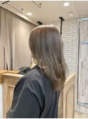 透明感カラー×レイヤーカット