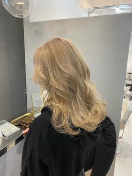 ジーナ 札幌(Zina) 髪質改善*シアーブロンド*ゆるふわミックス*美髪